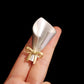 Real Flower Keepsake Brooch