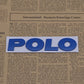 Polo - Emblem Sticker Badge, Funny Decals for Car, Truck, SUV, Motorcycle - TE034