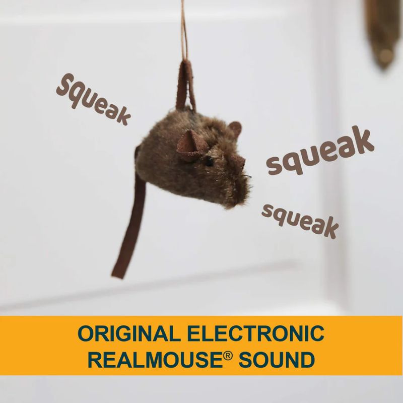Realistic Mouse Cat Toy Set 2 Pieces