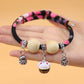 Lucky Kimono Cedar-Bead Pet Collar