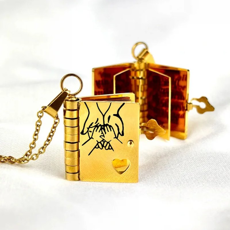 For Daughter - My Incredible Daughter Book Necklace
