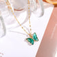 Crystal Butterfly Necklace