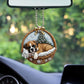 Borzoi In Mini Baskets Ornament - MB005