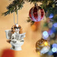 Cavalier King Charles Spaniel - Dog Sitting On Toilet Ornament  OT050