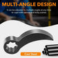 1/2 Inch Pry Bar Wrench Adapter Head – Multi-Angle CV Axle & Half Shaft Removal Tool