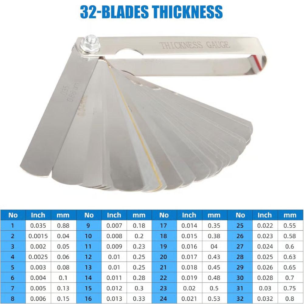 Spark Plug Gap Tool with Feeler Gauge