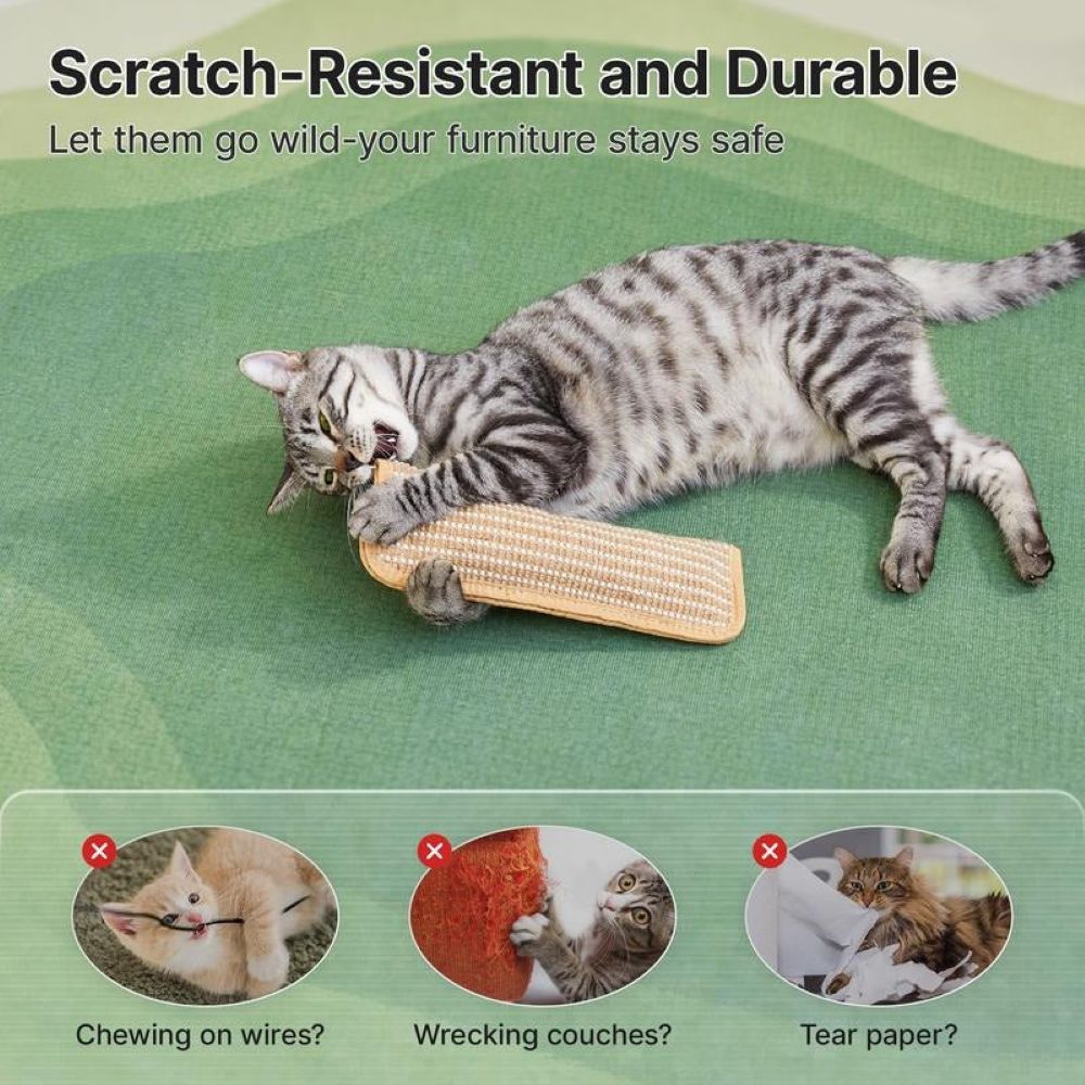 Catnip Sisal Pillow Toy