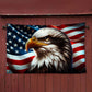 Patriotic Eagle American Flag - C033