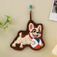 Adorable Dog Hand Towels - French Bulldog Playing With A Ball