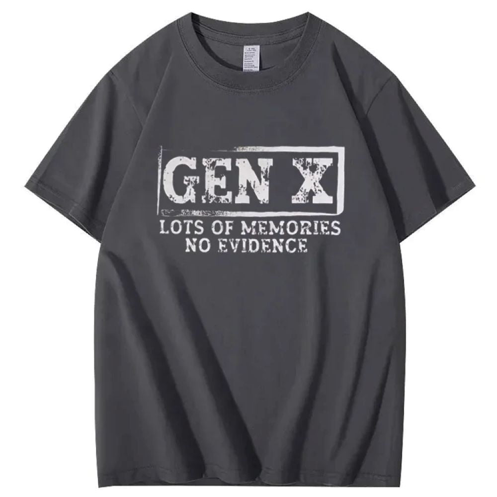 GEN X LOTS OF MEMORIES T-shirt