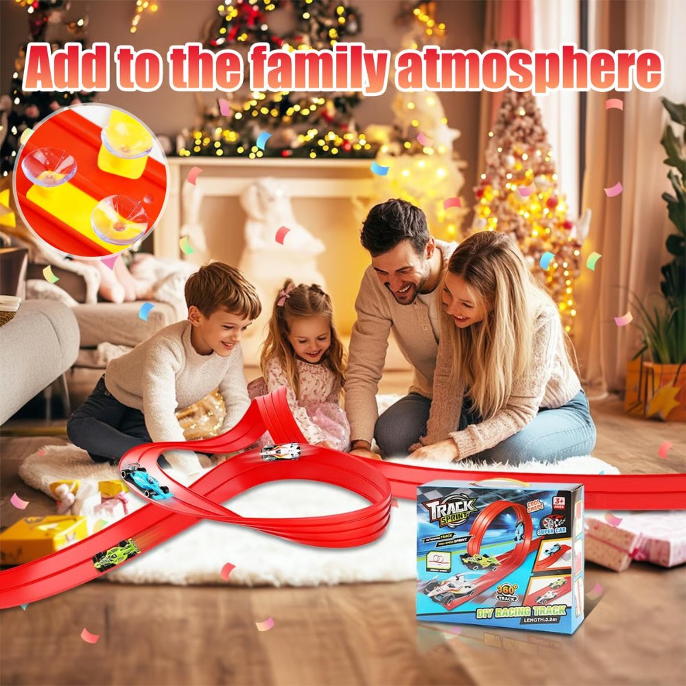 DIY Flexible Racing Track Toy