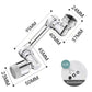 Universal Kitchen and Bathroom Faucet Extension