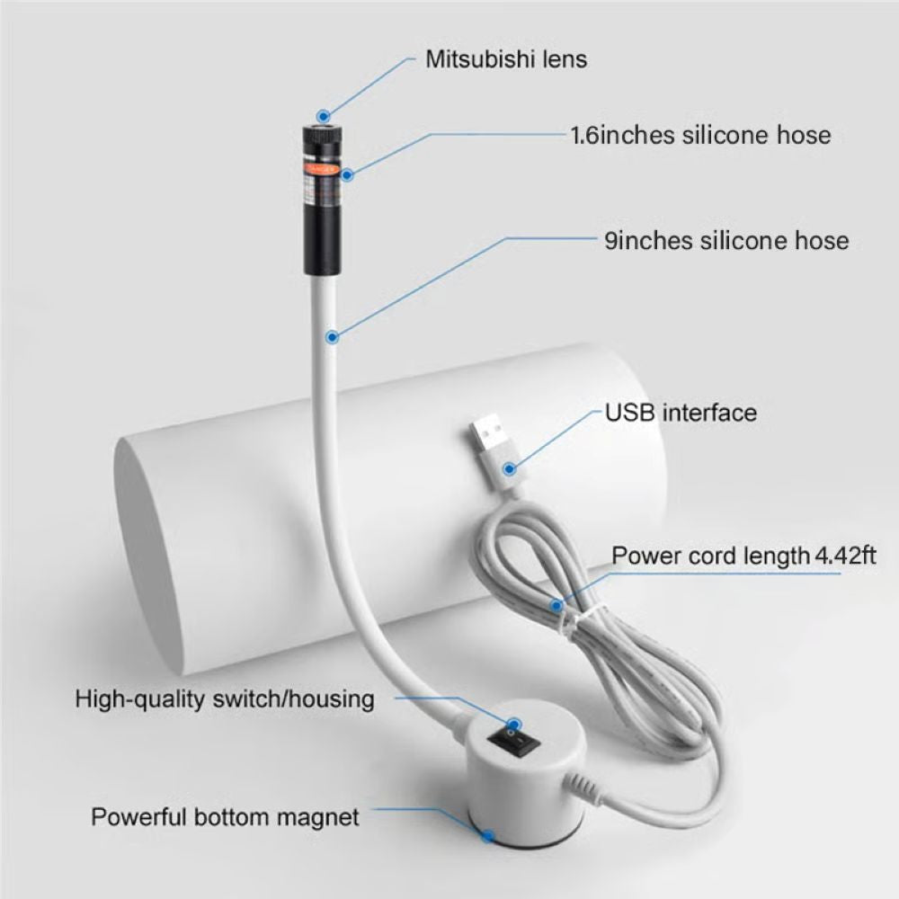 Magnetic Positioning Quilting Light For Sewing Machine