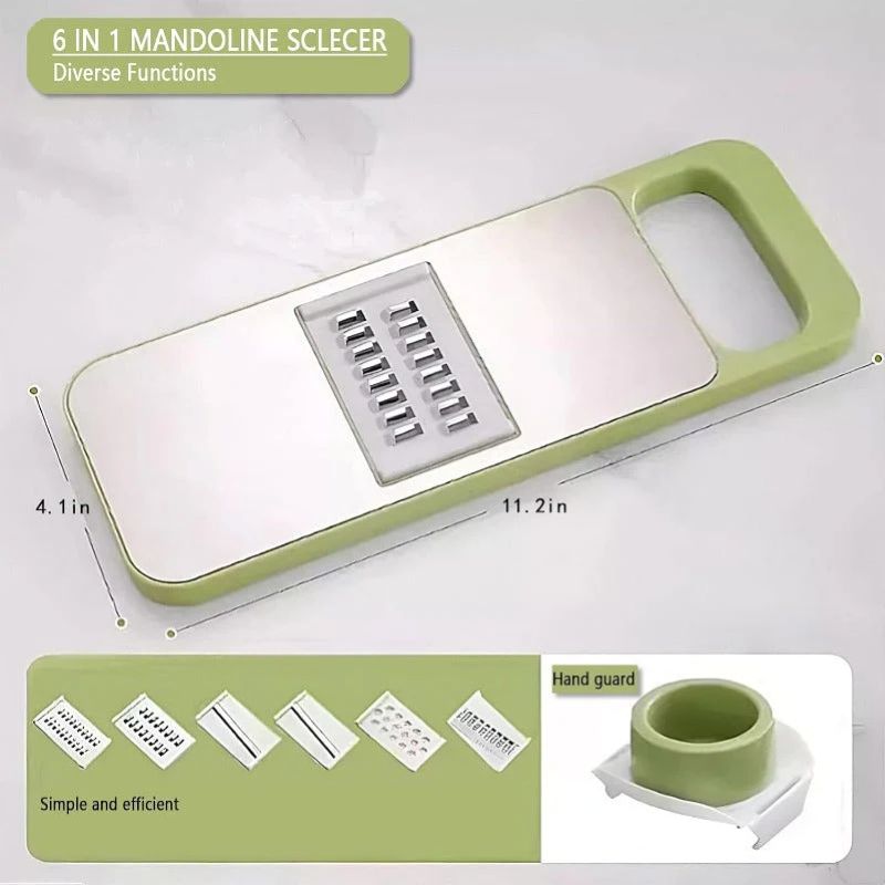 6-in-1 SafePrep Mandoline Slicer