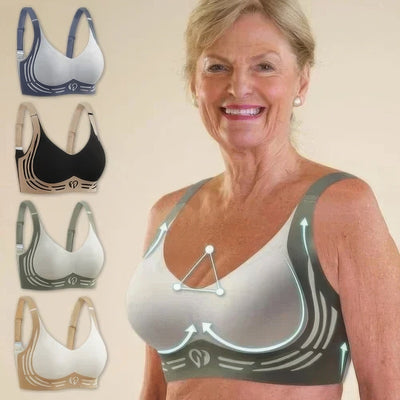 Super Gather Bra | Wireless Push-up Bra