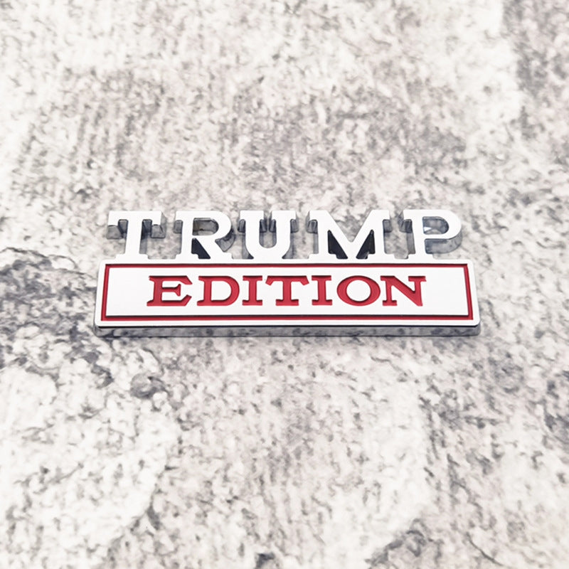 Trump Edition - Emblem Sticker Badge, Funny Decals for Car, Truck, SUV, Motorcycle - TE022