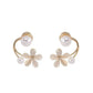 Elegant Flower Stud Earrings
