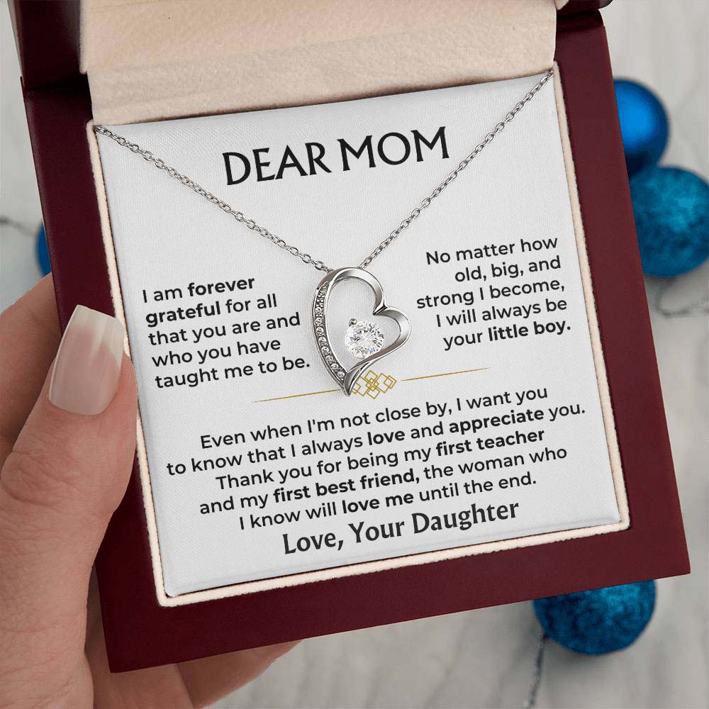 Dear Mom - From Son or Daughter - Forever Love Gift Set