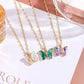 Crystal Butterfly Necklace