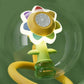 Electric Sunflower Shakes Head Dancing Bubble Machine Toy