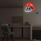 Firefighter Helmet Neon Sign