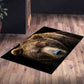 Realistic Bear Face - Wildlife Animal Area Rug - H631
