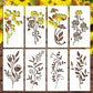 Garden Fence Large Flower Stencils DIY Decoration BloomTrace