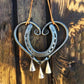 The Horseshoe Heart Wind Chime