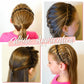 Double Bangs Hairstyle Hairpin