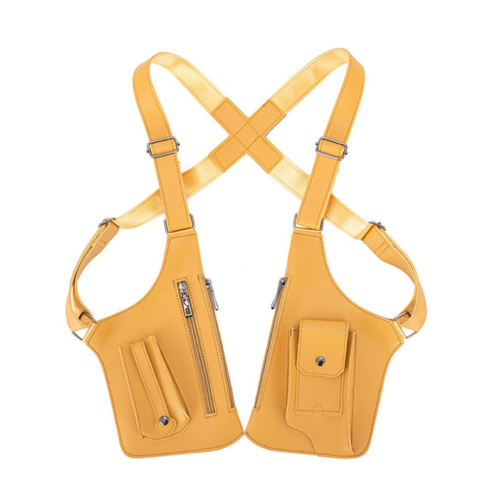 Premium Leather Shoulder Bag - Hidden Anti-Theft Compartments