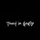 Trust in God Car Rearview Mirror Sticker - 2pcs
