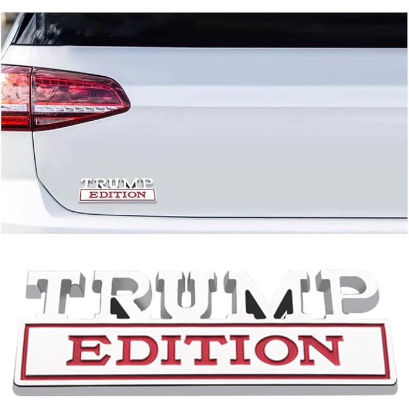 Trump Edition - Emblem Sticker Badge, Funny Decals for Car, Truck, SUV, Motorcycle - TE022