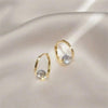 Diamond Round Stud Earrings