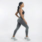 High Waisted And Hip Lifting Yoga Elastic Quick Drying Tight Pants