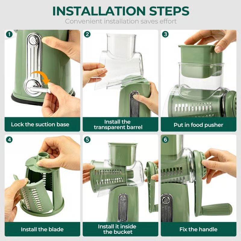Ultimate Kitchen Ally - 5 In 1 Food Chopper