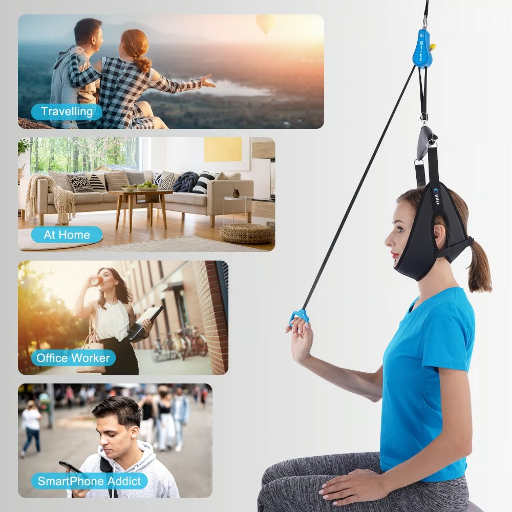 Stretch Away Neck Tension Anytime, Anywhere – The Ultimate Portable Neck Stretcher