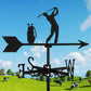 Golf Stainless Steel Weathervane MW040