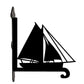 Cutter Ship Metal Hanging Bracket Plant Stand PS122