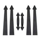 Prestige Magnetic Garage Accents – Decorative Hardware Set (6-PCS)