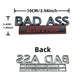 Bad Ass Edition - Emblem Sticker Badge, Funny Decals for Car, Truck, SUV, Motorcycle - TE005
