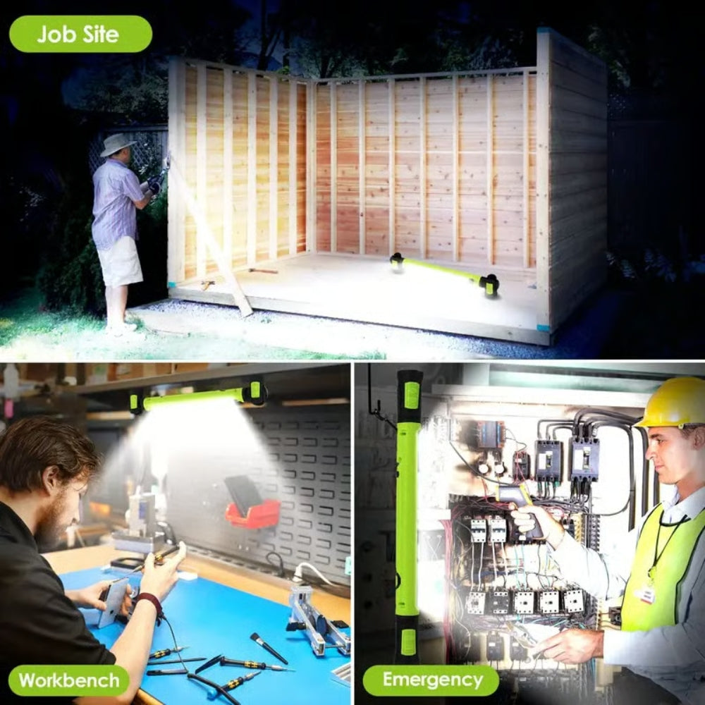 3000 Lumens Rechargeable Work Light — Bright, Tough & Built for Every Job