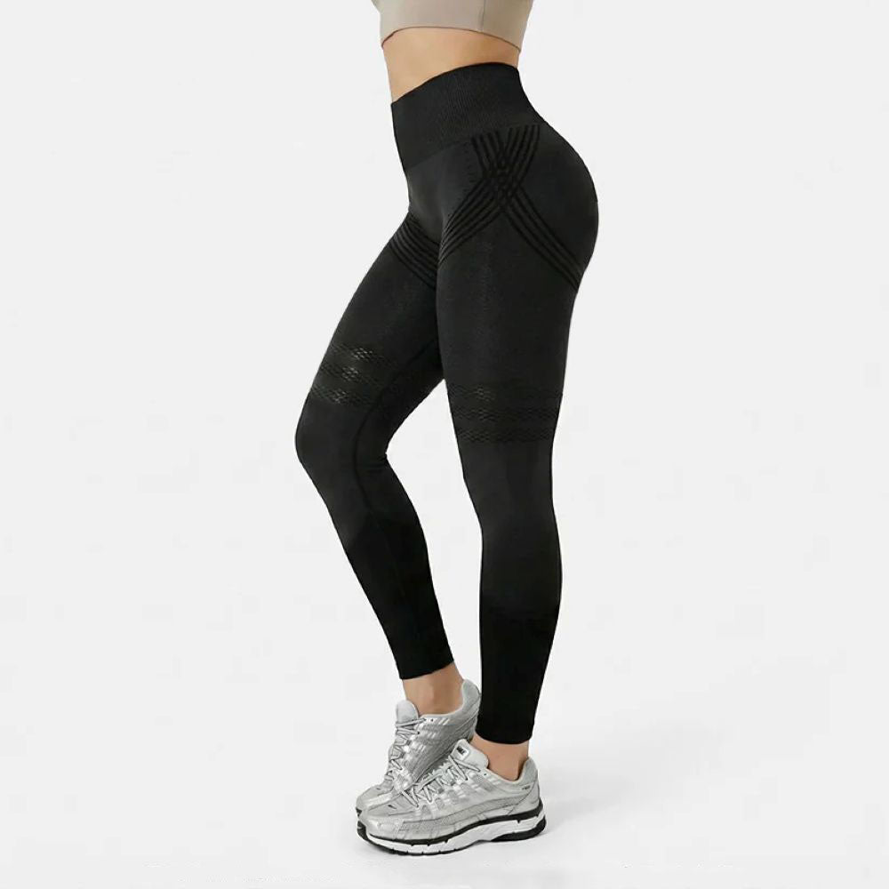 High Waisted And Hip Lifting Yoga Elastic Quick Drying Tight Pants