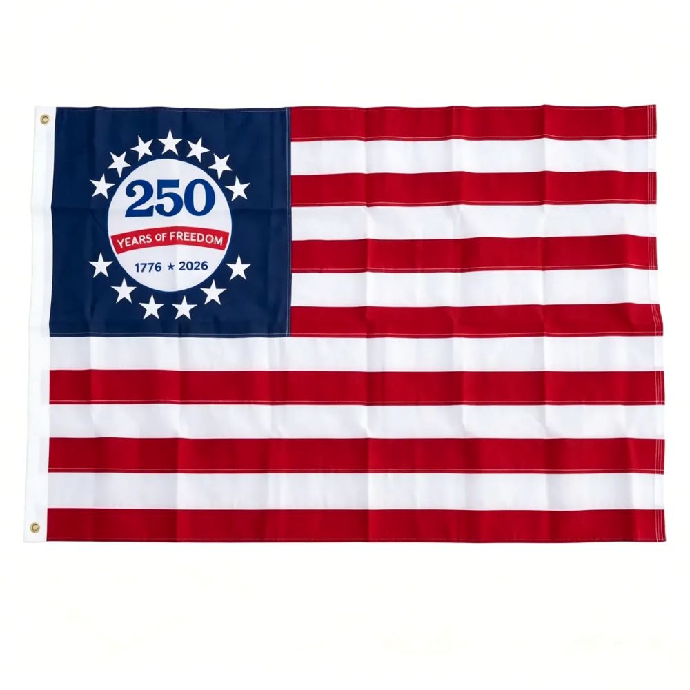 250th Anniversary USA Commemorative Flag (3x5 Ft)