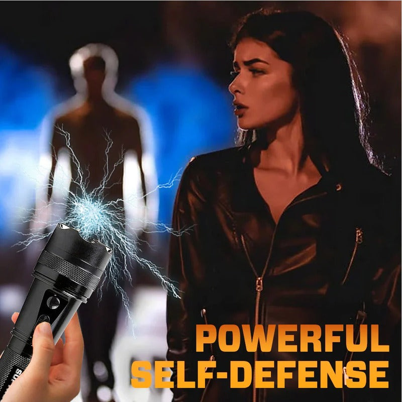 2025 Flash sale 75% Off  SUPTRUCK VoltGuard X95 Tactical Stun Flashlight Light in Dark, Power in Danger