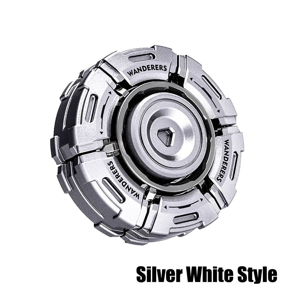 Stainless Steel Mecha Fidget Spinner