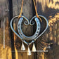 The Horseshoe Heart Wind Chime