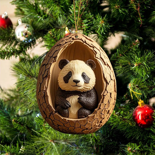 Panda - Animal Christmas Ornament CH093