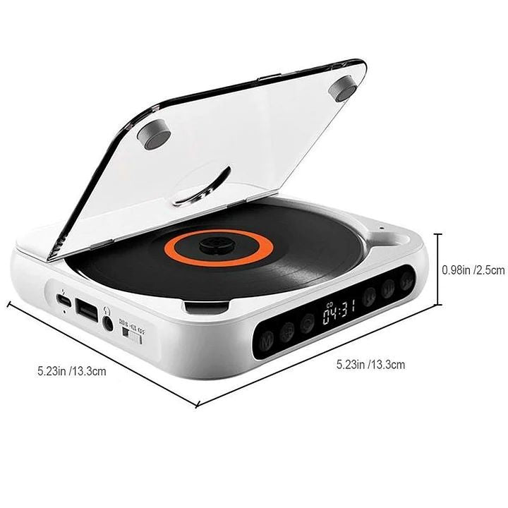 Portable Bluetooth-compatible CD-Player
