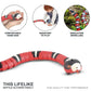 Realistic 3D Snake Interactive Cat Toy – Smart Sensor Automatic Moving Toy