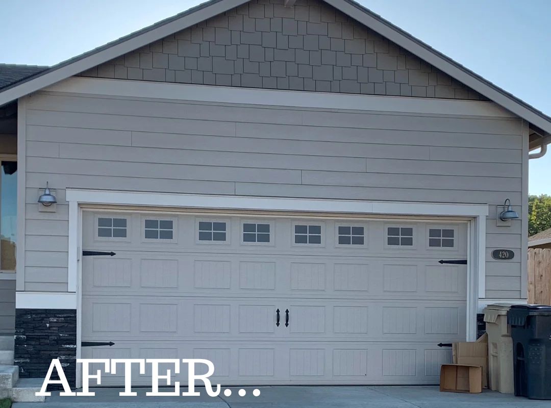 Prestige Complete Garage Accent Kit – Hinges, Handles & Windows (22-PCS)
